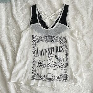 Disney Alice Through the Looking Glass Graphic Tank Top